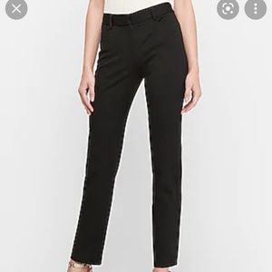 Express columnist pants straight leg mid rise career work slacks size 8 short